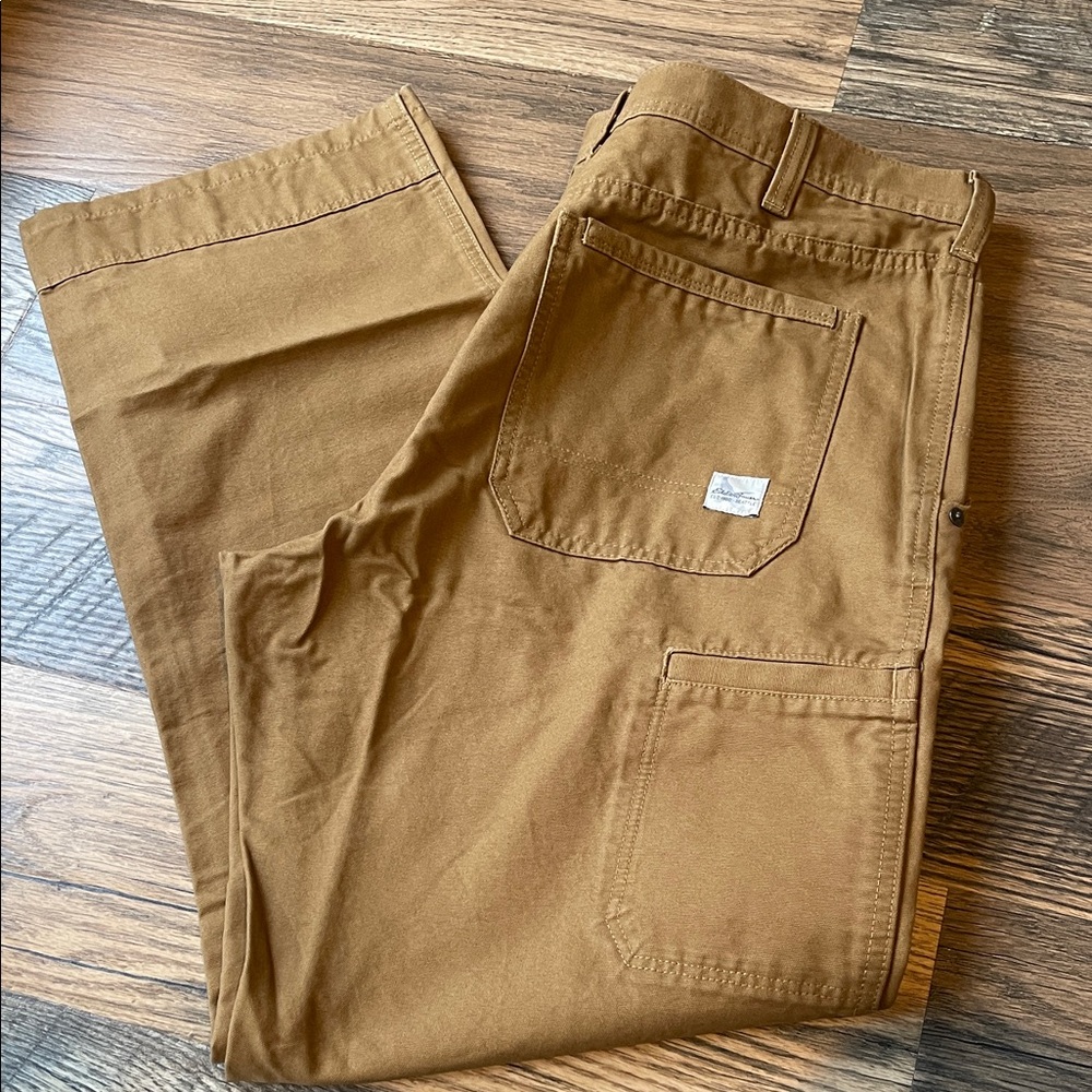 Eddie Bauer Mountain Utility Style pants Aged Brass 38 x 32